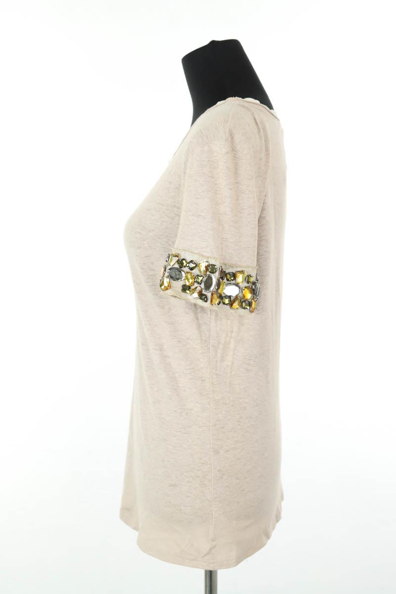 T-shirt Tory Burch  Beige
