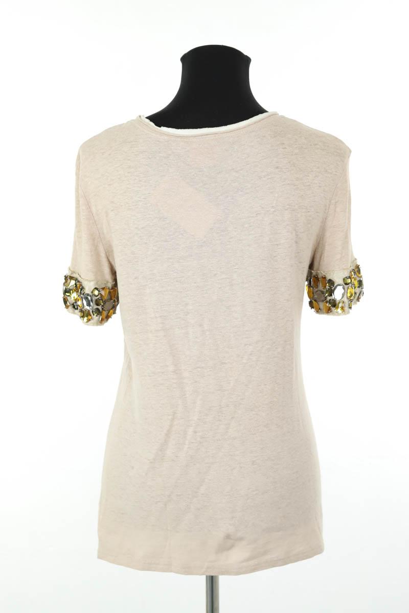 T-shirt Tory Burch  Beige