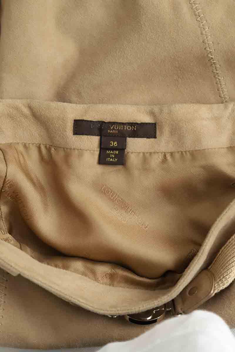 Mini jupe Louis Vuitton  Camel