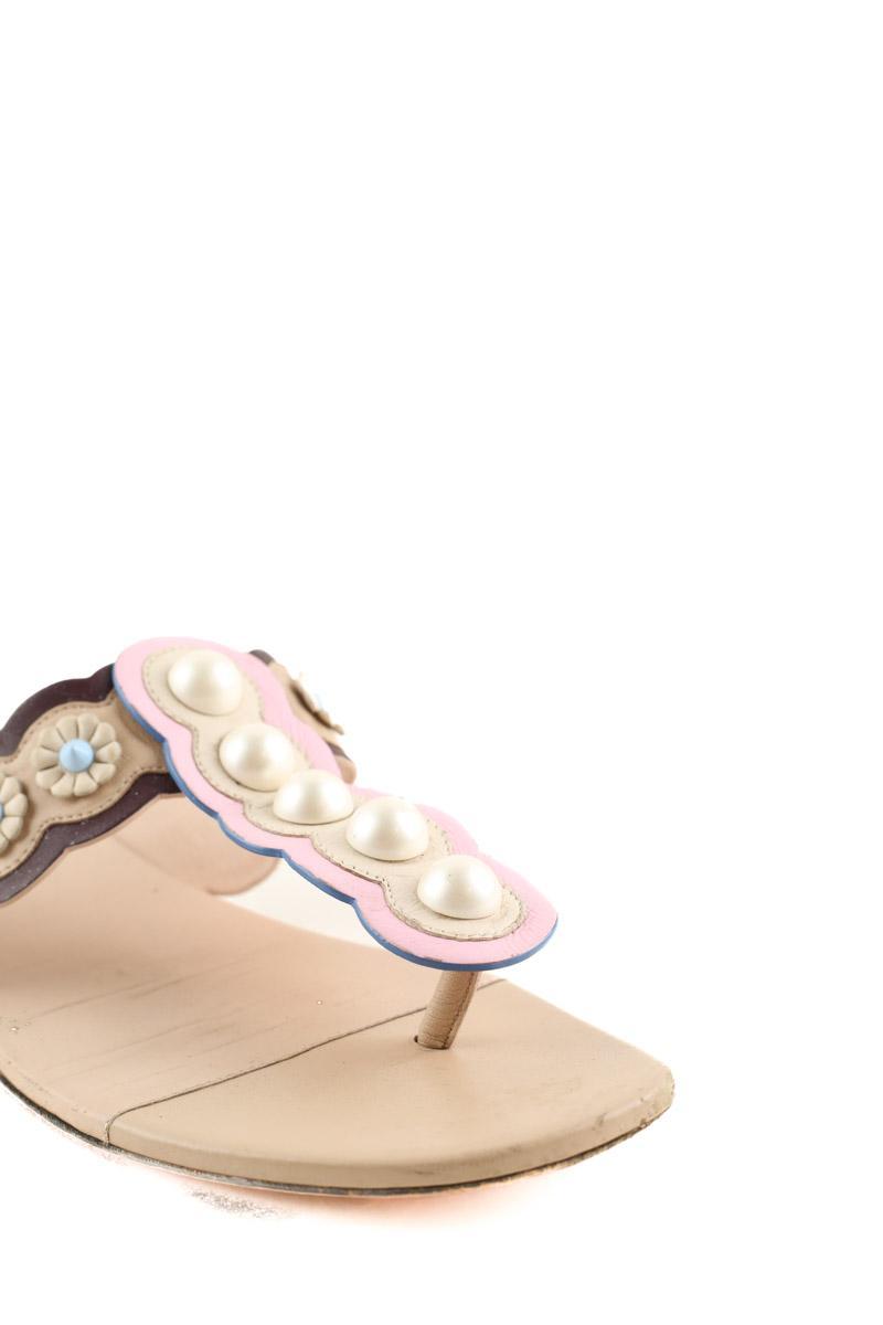 Sandales Fendi  Rose