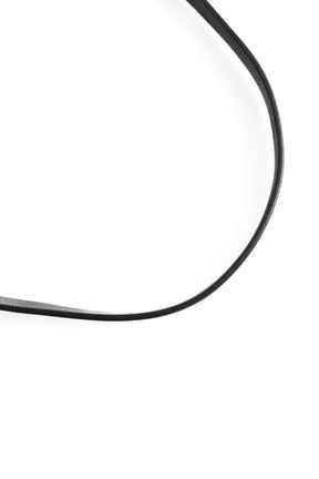 Ceinture en cuir Maje  Noir