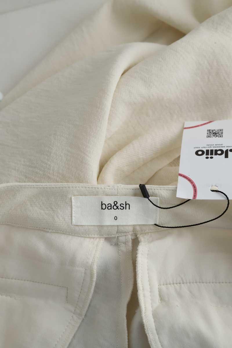 Pantalon droit Bash  Ecru