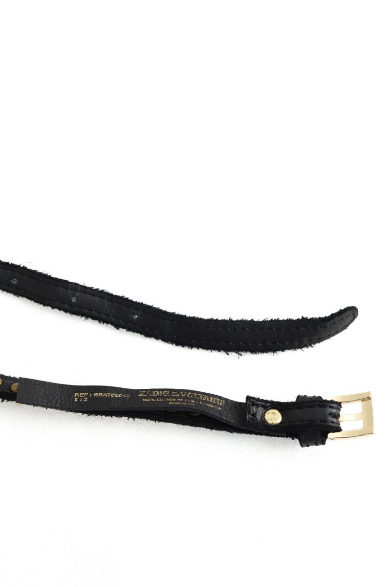 Ceinture en cuir Zadig & Voltaire  Noir