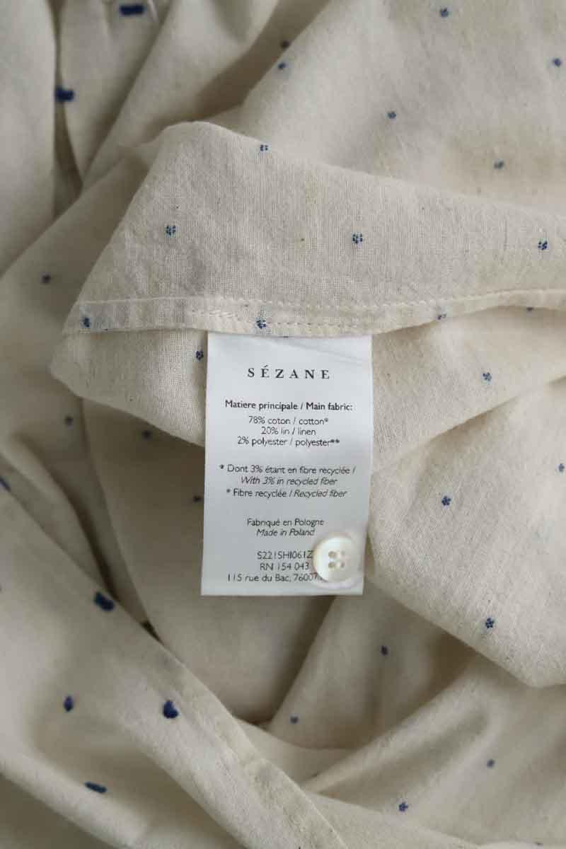 Chemise Sézane  Beige