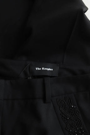 Pantalon droit The Kooples  Noir