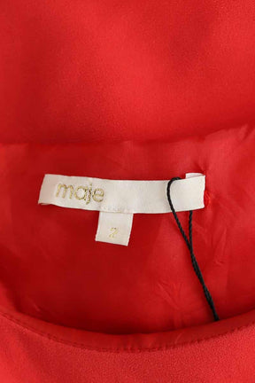 Robe Maje  Rouge