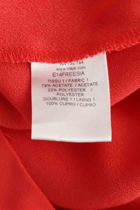 Robe Maje  Rouge