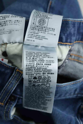 Jean droit Levi's 501 Bleu