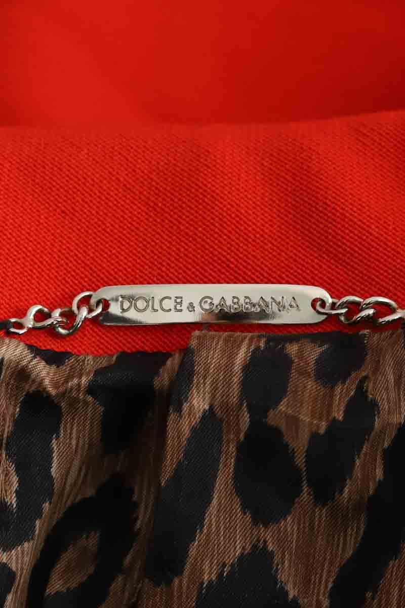 Manteau Dolce & Gabbana  Rouge