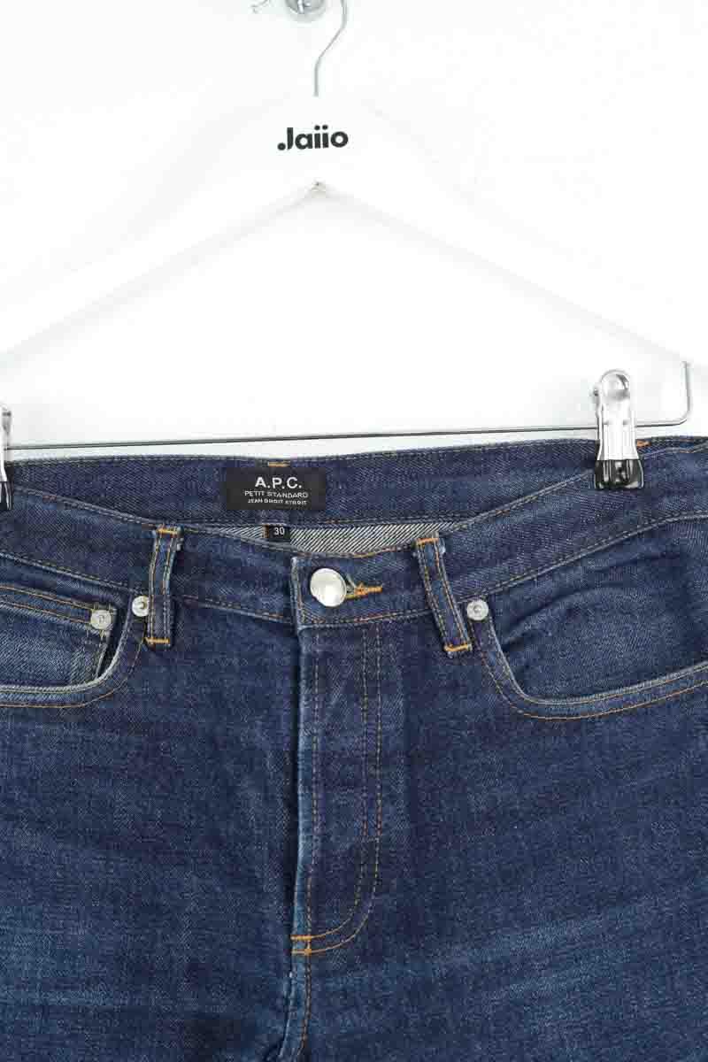 Jean droit APC  Bleu