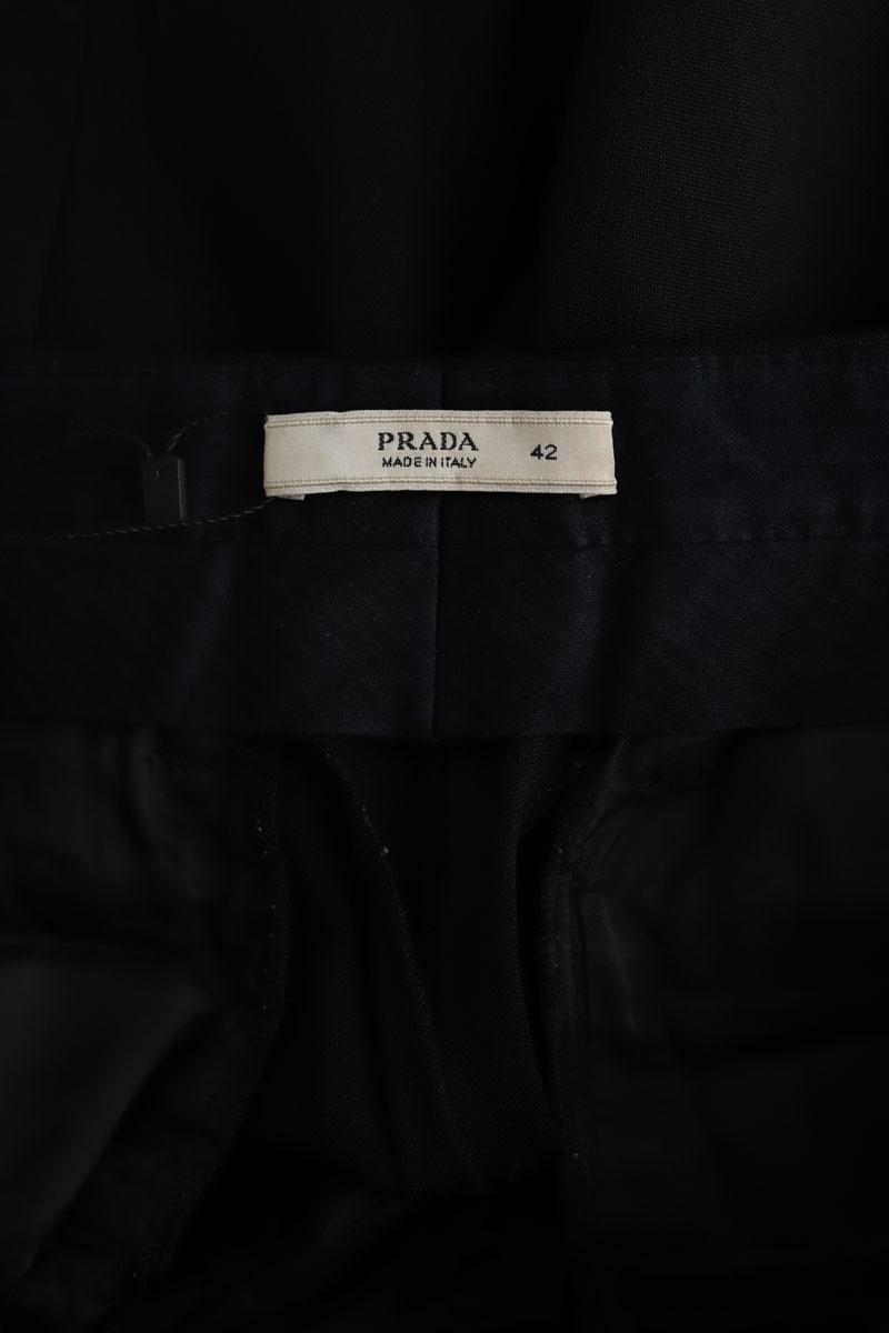 Pantalon droit Prada  Noir