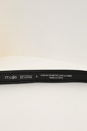 Ceinture Maje  Noir