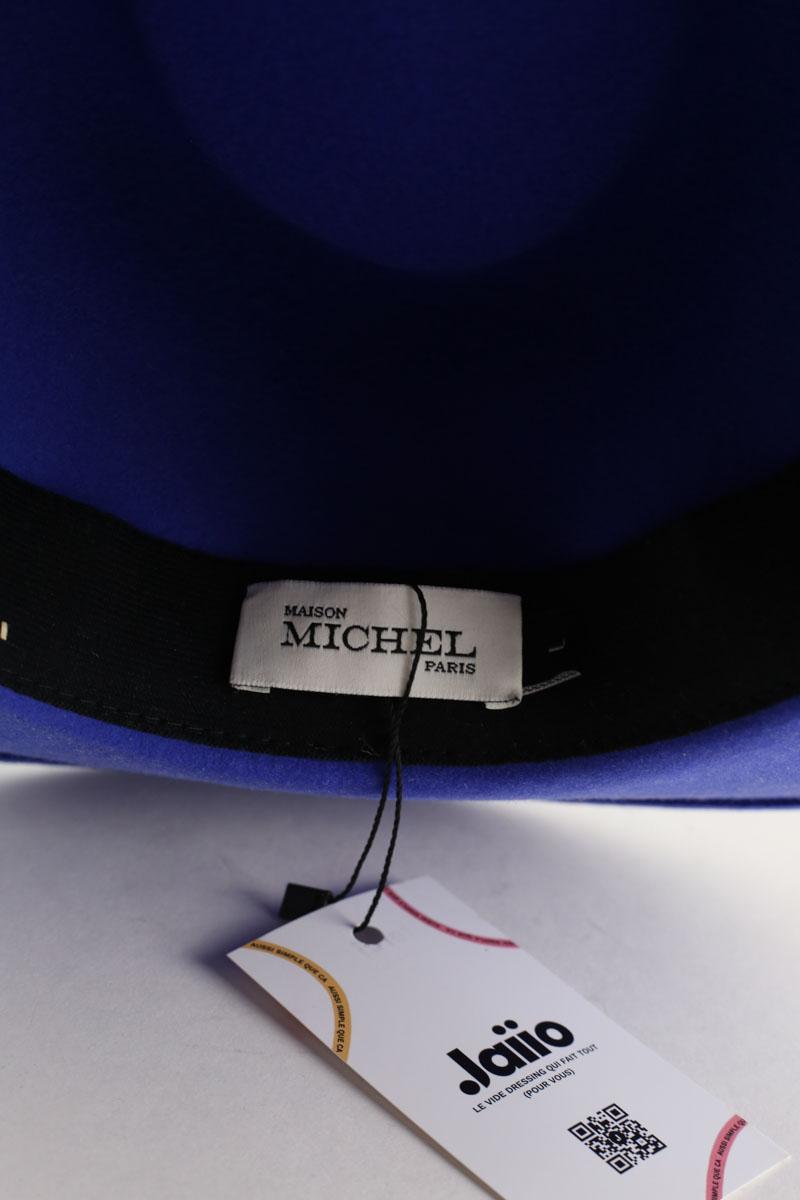 Chapeau Maison Michel  Bleu