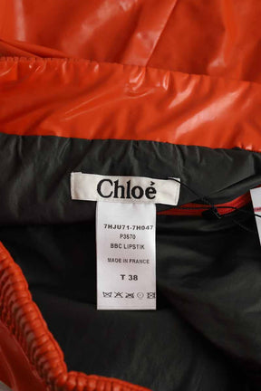 Mini jupe Chloé  Orange