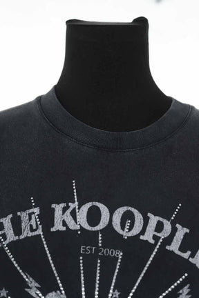 T-shirt The Kooples  Noir