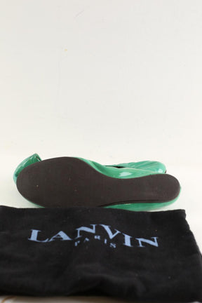 Ballerines Lanvin  Vert