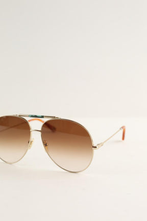Lunettes d'aviateur Chloé  Marron