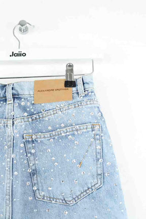 Mini short Alexandre Vauthier  Bleu