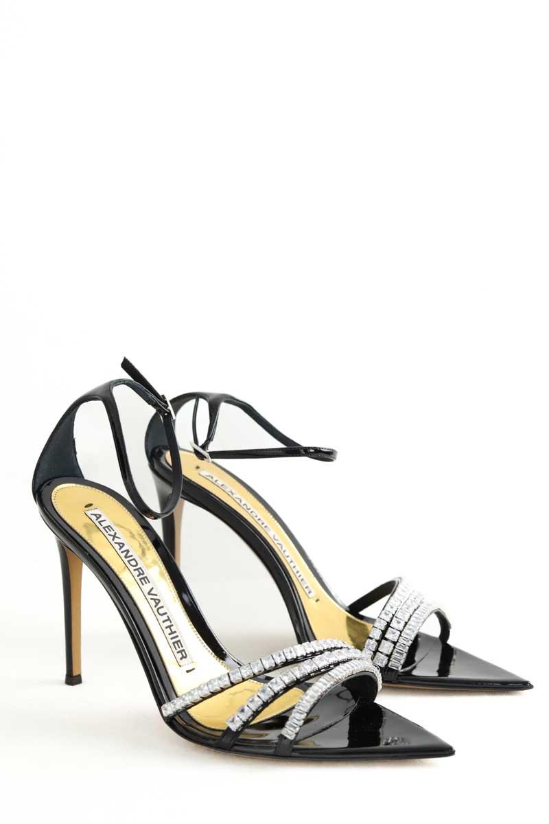 Talons Alexandre Vauthier  Noir