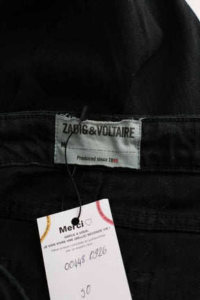 Jean droit Zadig & Voltaire  Noir