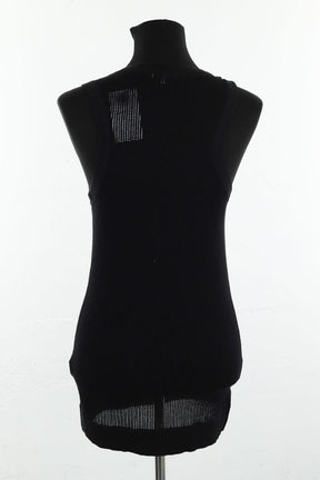 Top sans manche Lacoste  Noir