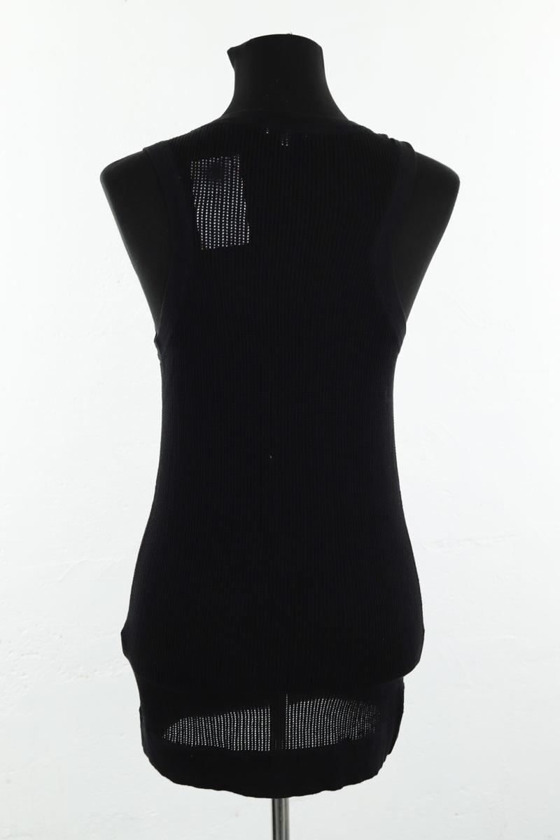 Top sans manche Lacoste  Noir