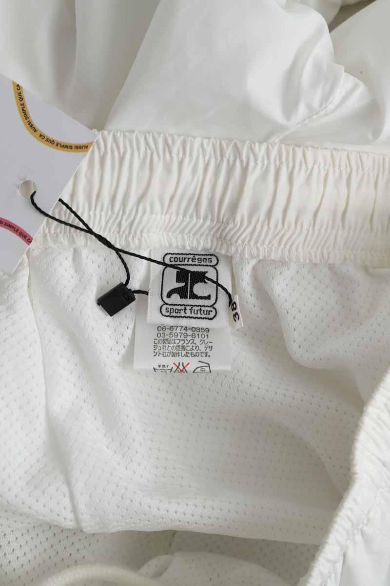 Pantalon droit Courrèges  Blanc