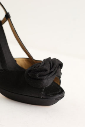 Talons Elie Saab  Noir