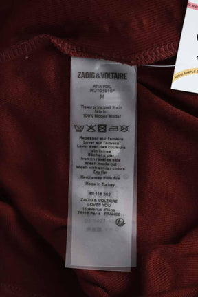 T-shirt Zadig & Voltaire  Bordeaux