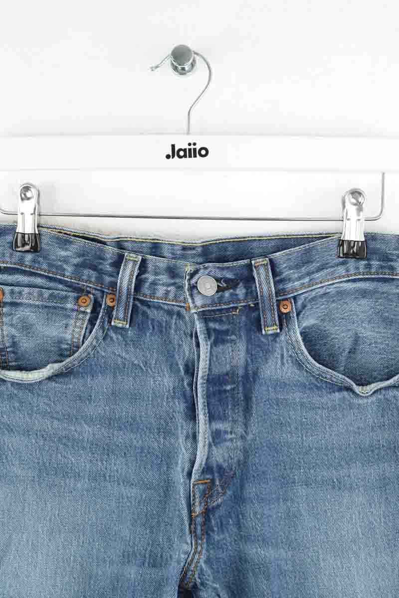 Jean droit Levi's 501 Bleu