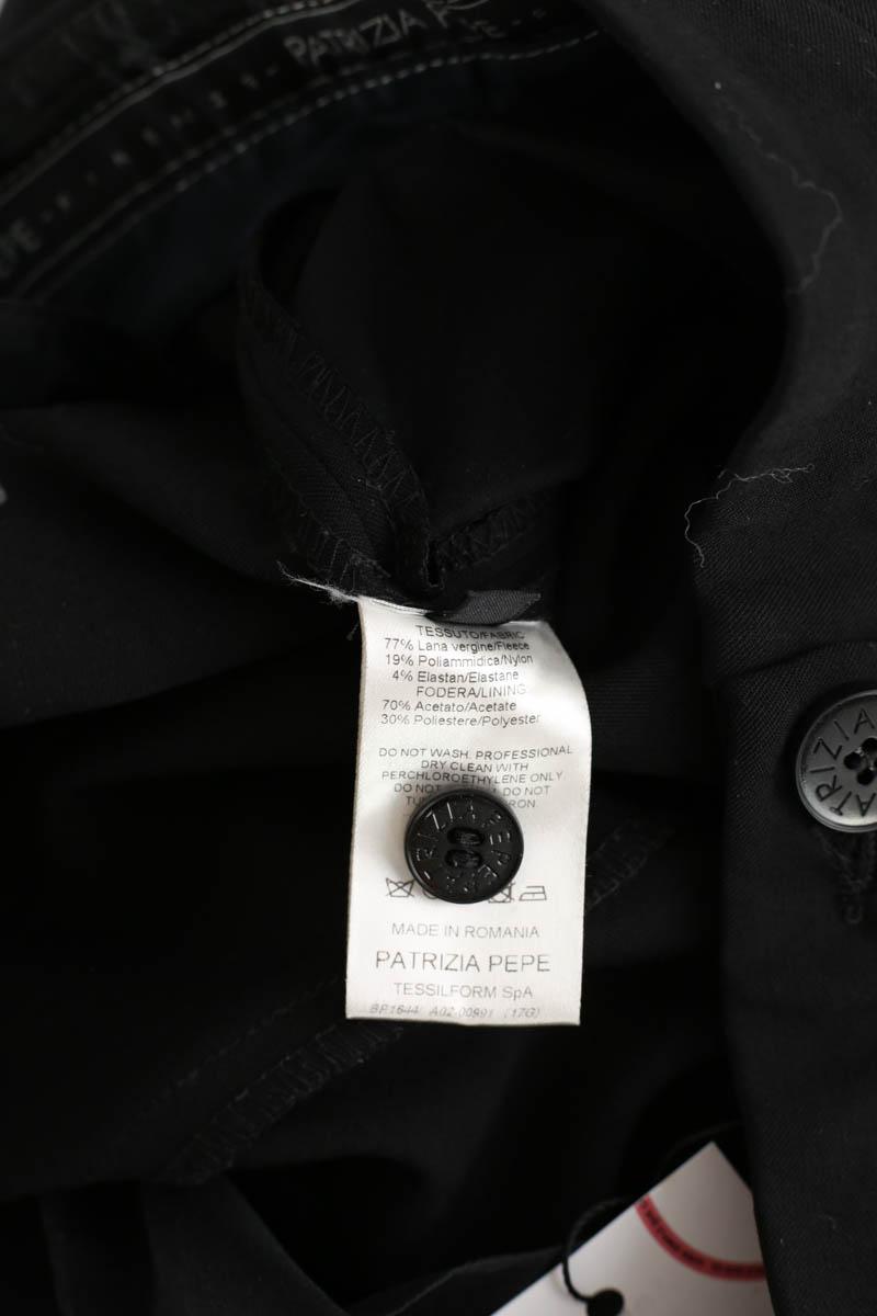 Pantalon droit Patrizia Pepe  Noir