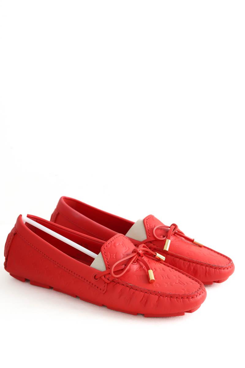 Mocassins Louis Vuitton  Rouge
