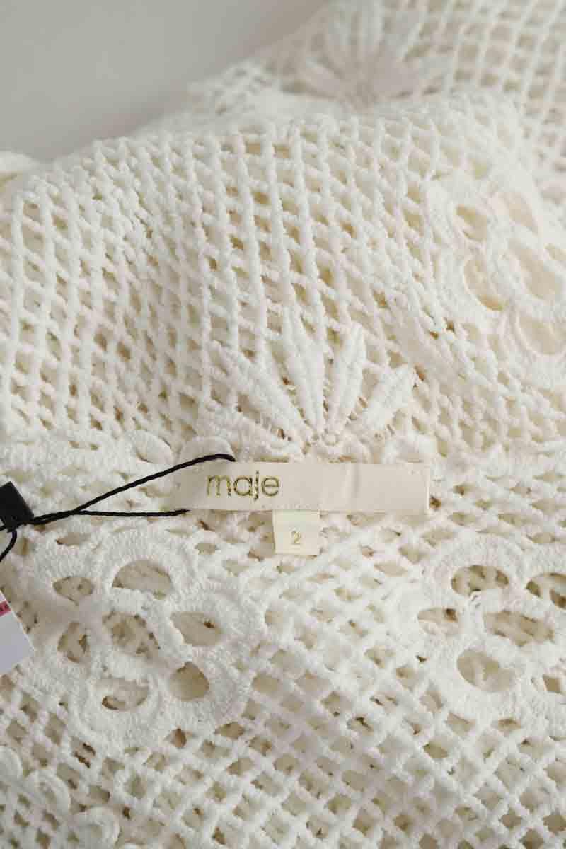 Robe Maje  Blanc