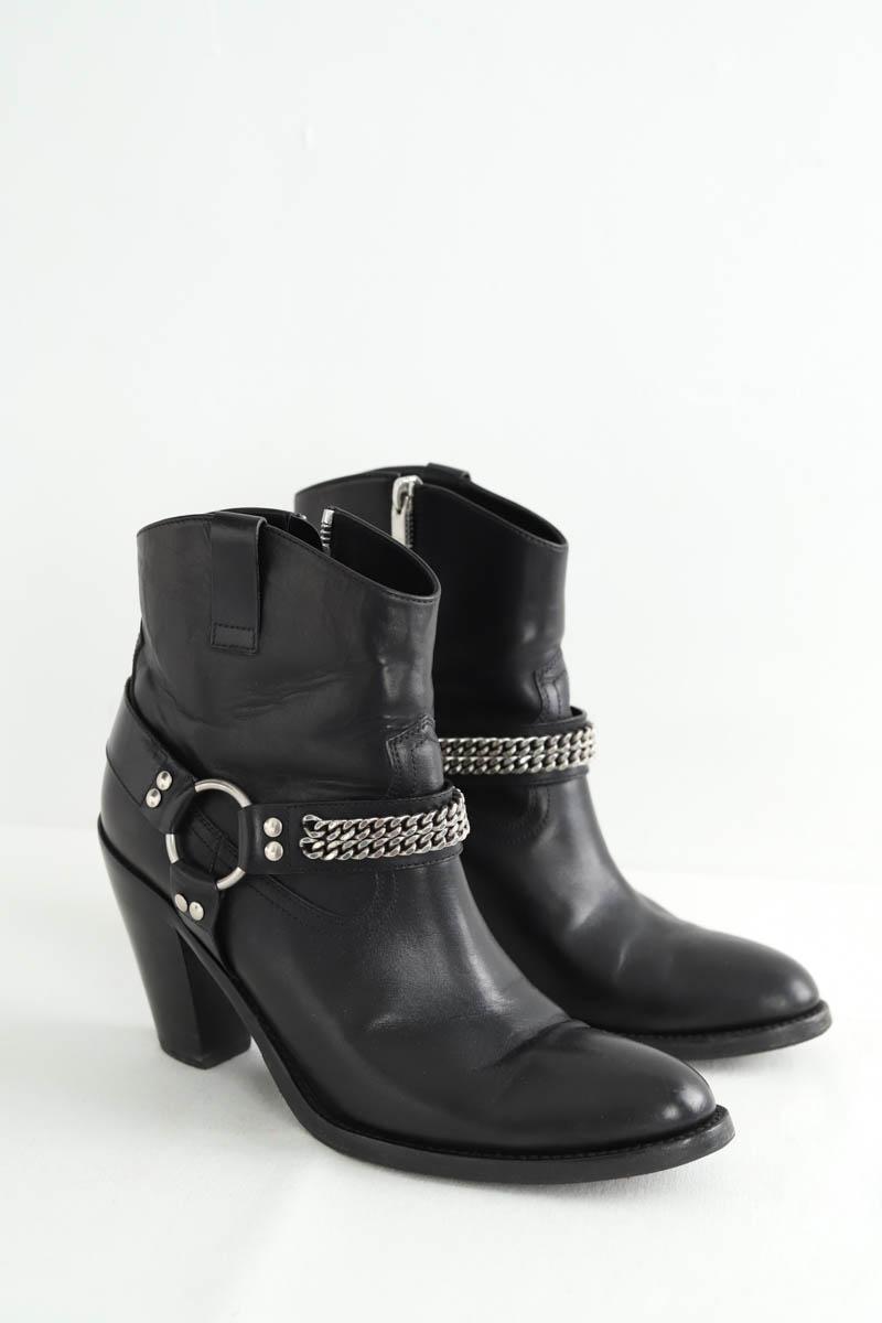 Boots Saint Laurent  Noir