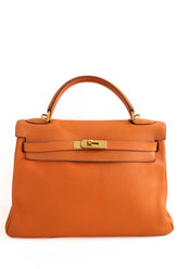 Sac à main Kelly orange