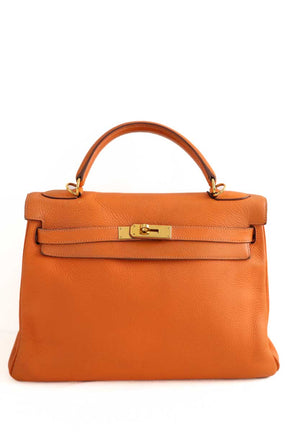 Sac à main Kelly orange
