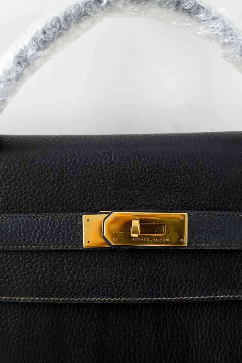 Sac à main Hermès  Noir