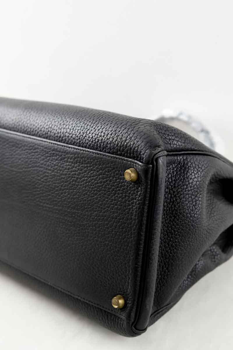 Sac à main Hermès  Noir