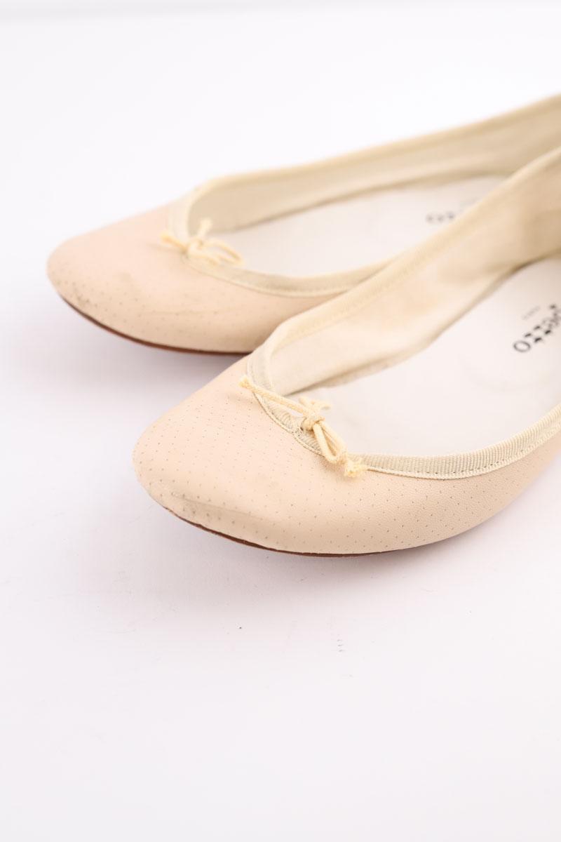 Ballerines Repetto  Ecru