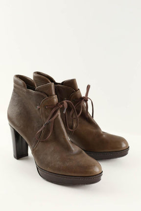 Boots à lacets Stuart Weitzman  Marron