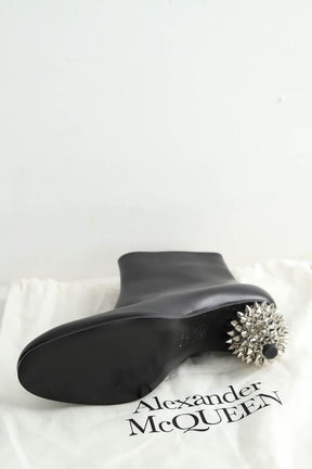 Boots Alexander McQueen  Noir