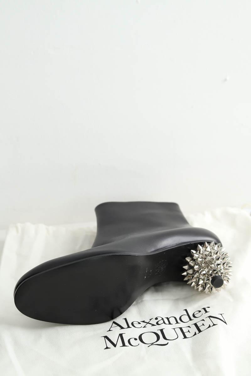 Boots Alexander McQueen  Noir