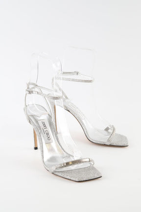 Talons Jimmy Choo  Argent