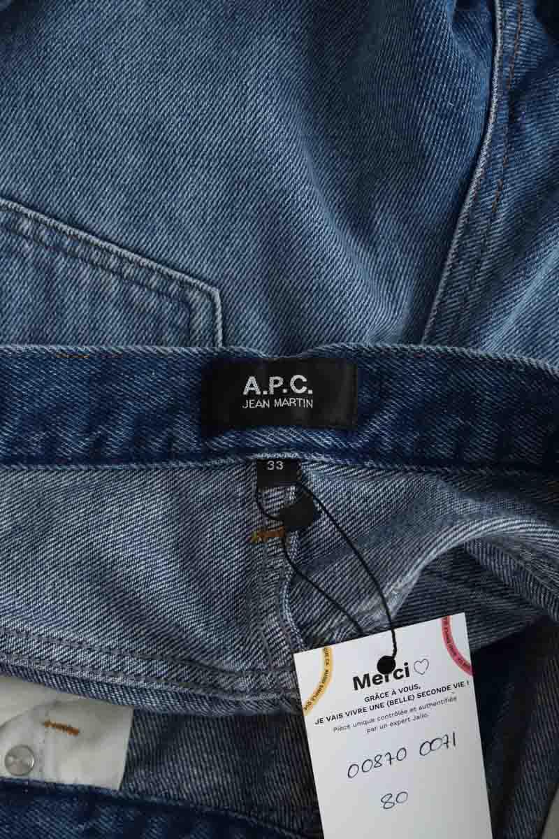 Jean droit APC  Bleu