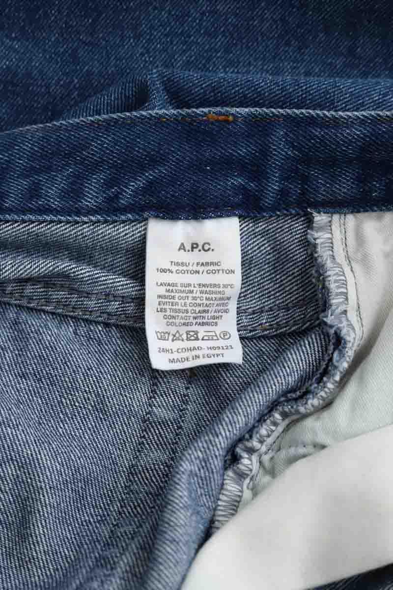 Jean droit APC  Bleu