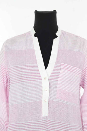 Mi-longueur Rosso 35  Rose