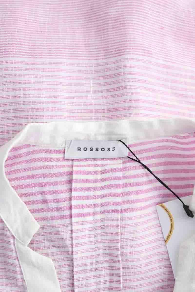 Mi-longueur Rosso 35  Rose