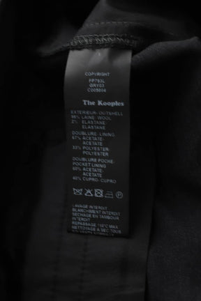 Pantalon droit The Kooples  Noir