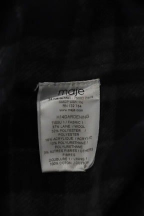 Pantalon droit Maje  Gris