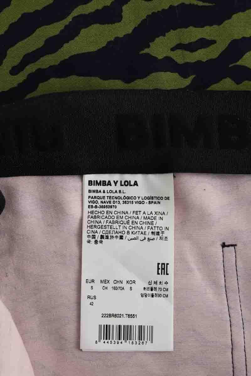 Pantalon droit Bimba y Lola  Kaki